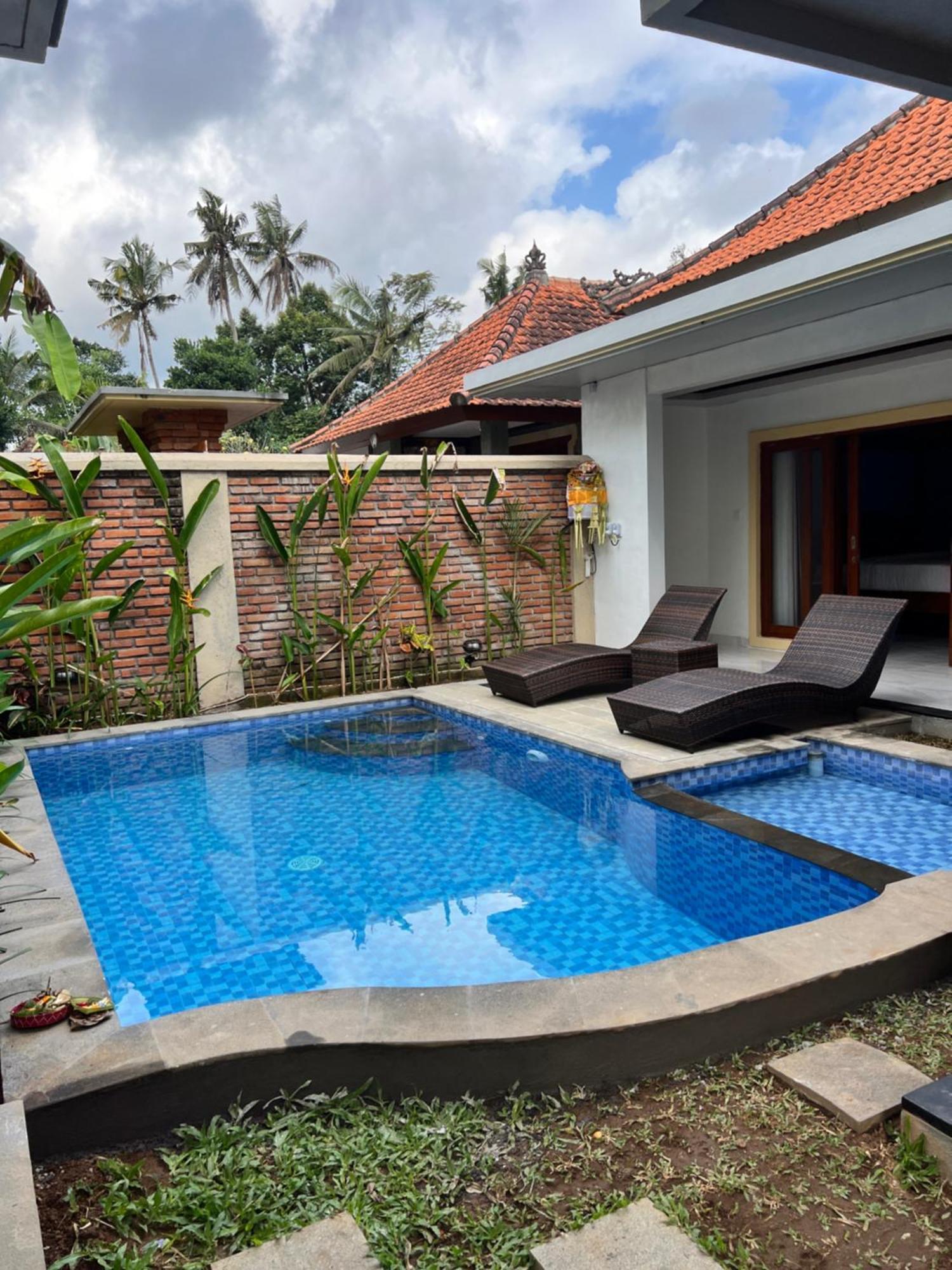 Ubud Arindra Private Pool Villa Exterior photo