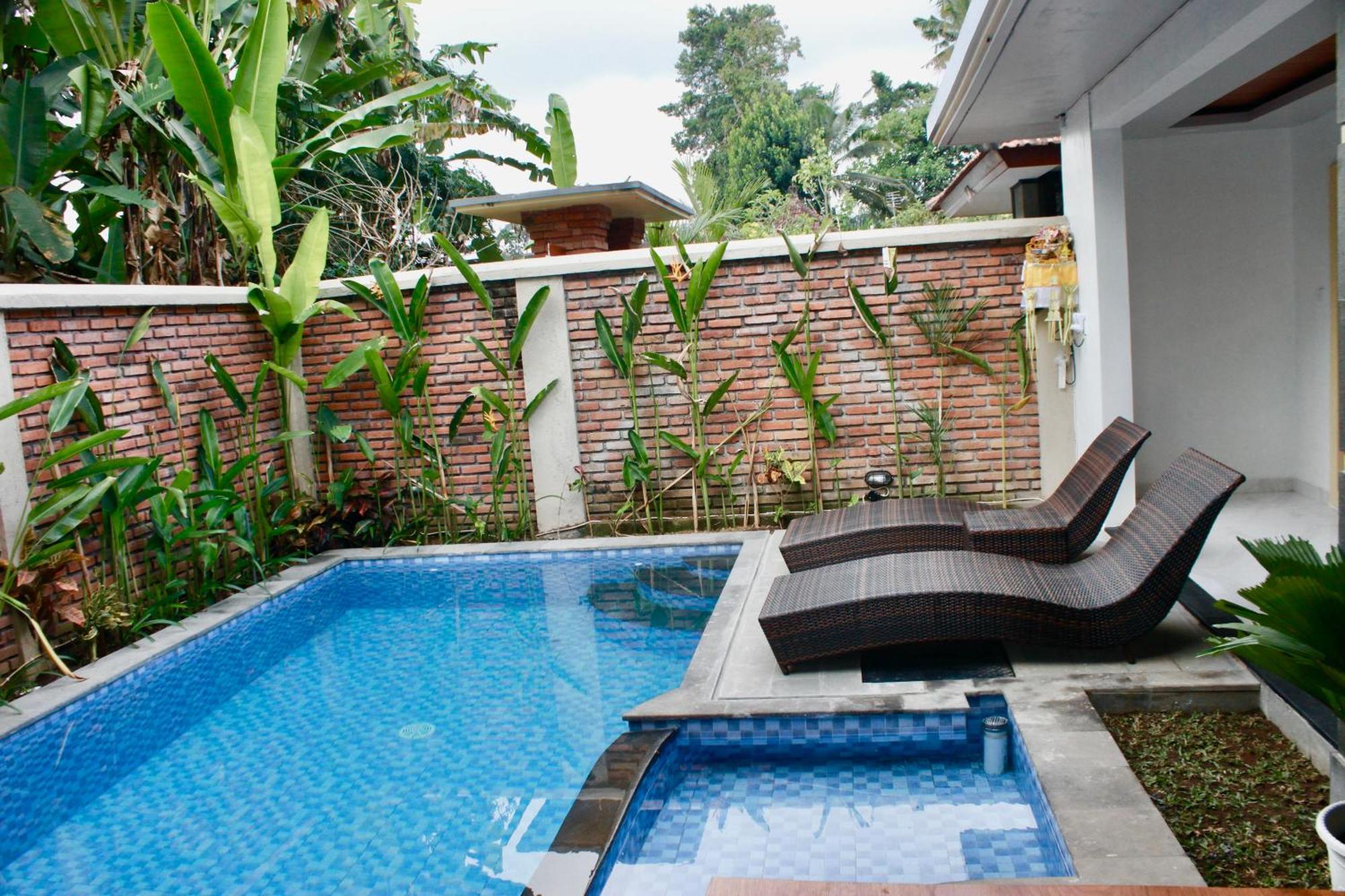 Ubud Arindra Private Pool Villa Exterior photo
