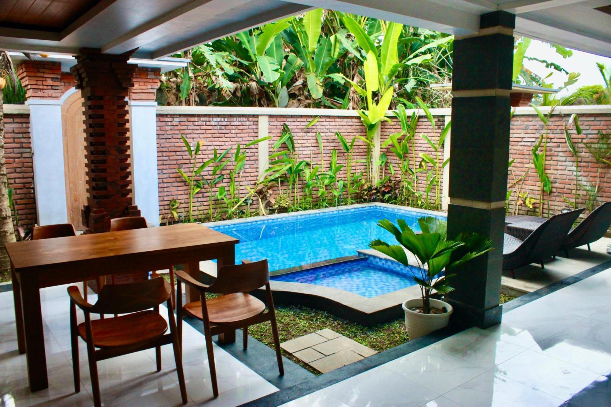 Ubud Arindra Private Pool Villa Exterior photo