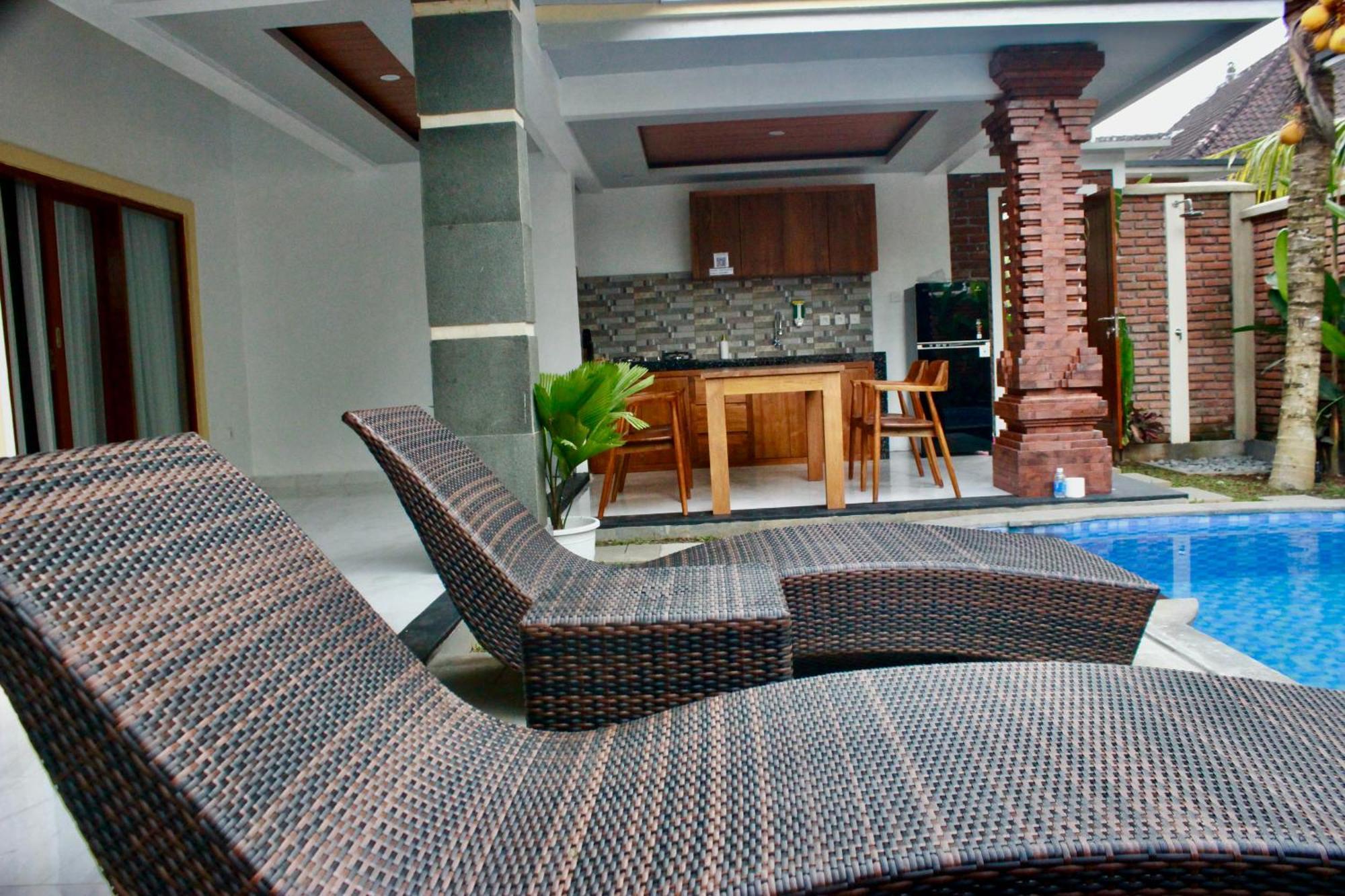 Ubud Arindra Private Pool Villa Exterior photo